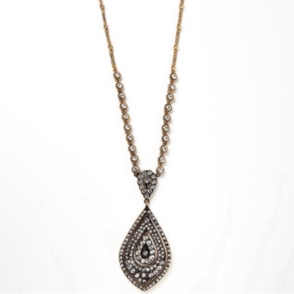 Azaara | Necklace | Multi Teardrop Pendant - Picture 2 of 3